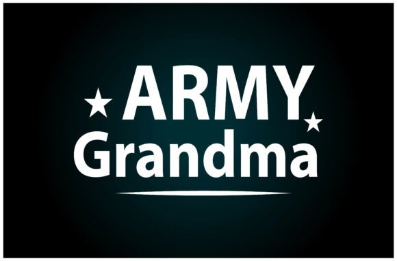 Army Grandma Svg T Shirt
