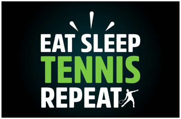 Eat Sleep Tennis Repeat Svg T Shirt