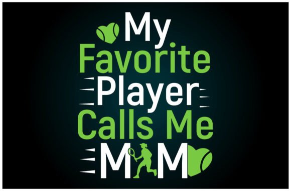 Favorite Player Mom Svg T Shirt
