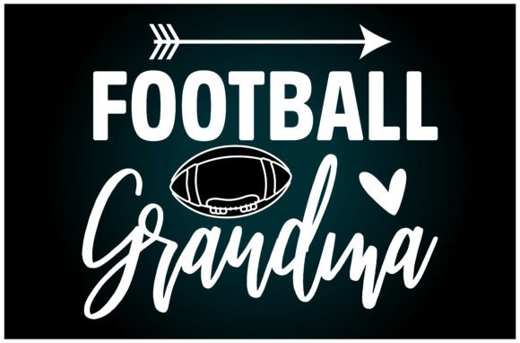 Football Grandma SVG T Shirt