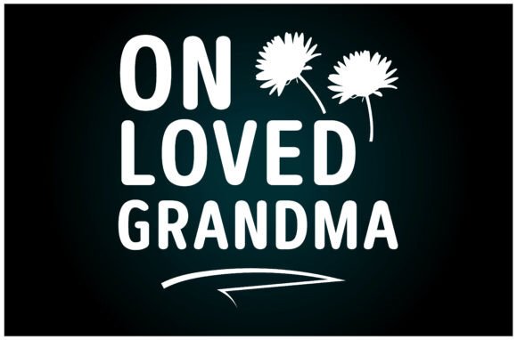 One Loved Grandma Svg T Shirt