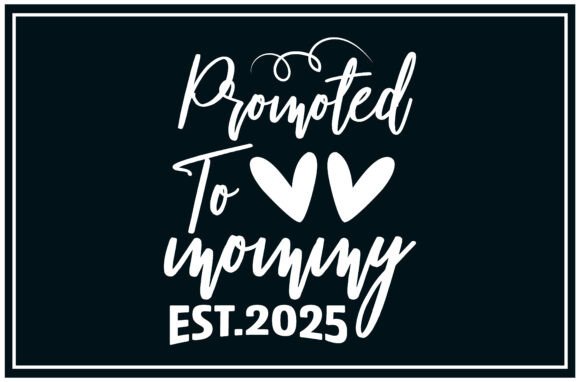 Promoted to Mommy 2024 SVG T Shirt