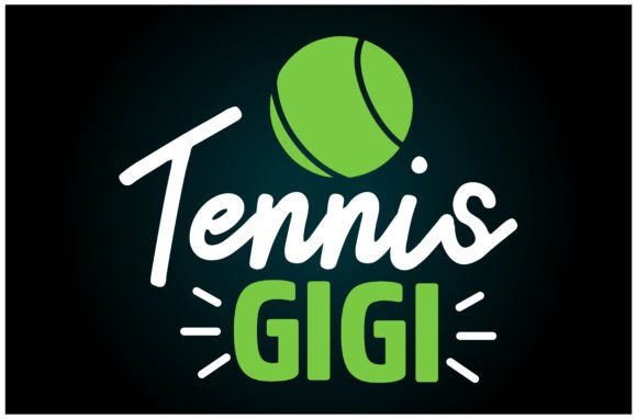 Tennis Gigi Svg T Shirt